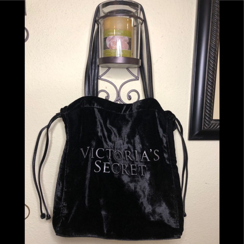 NWT Victoria Secret Crush Velour BAG - Picture 3 of 11